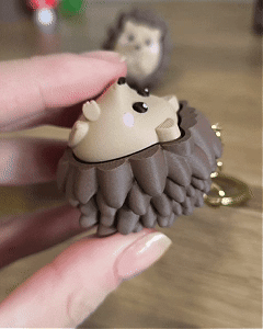 🦔 3D Printed Hedgehog Fidget Poppe