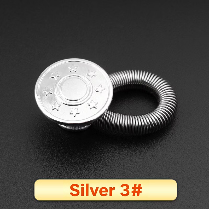 👖 8-Piece Metal Button Extenders for Jeans & Pants