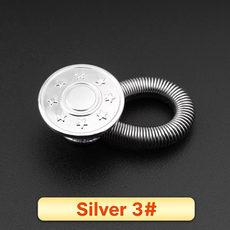 👖 8-Piece Metal Button Extenders for Jeans & Pants