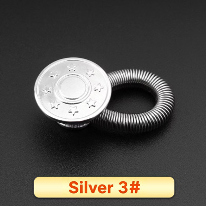 👖 8-Piece Metal Button Extenders for Jeans & Pants