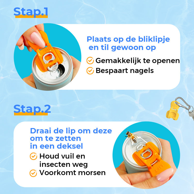 🔥Laatste dag speciale aanbieding 50% KORTING💕Handmatige Lichtgewicht Blikopener