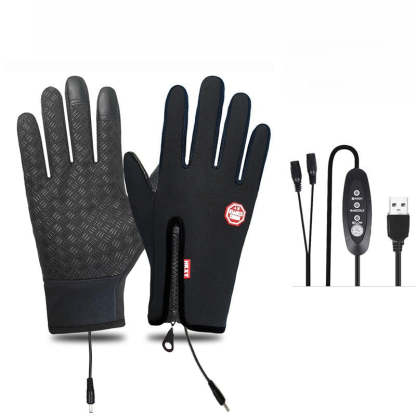 Dazzlesport™ Outdoor Heated Gloves Windproof and Waterproof with Plus Velvet