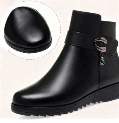 Women's Soft Sole Wedge Boots: Warm Winter Style