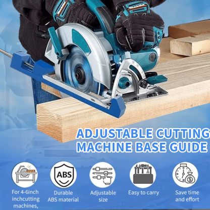 ⚒️Adjustable Cutting Machine Base Guide