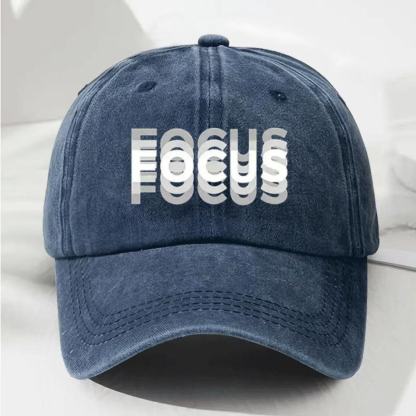 🔥"Focus" Unisex Print Hat