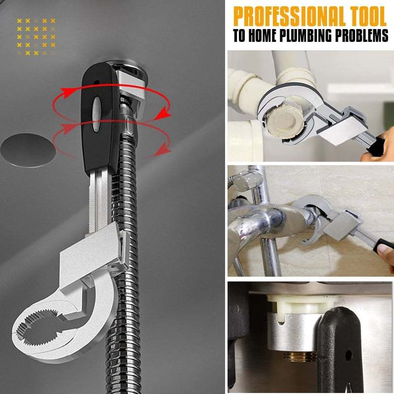 🔥Sale 49% OFF🔥2025 New Multifunctional Adjustable Double-ended Wrench Tool