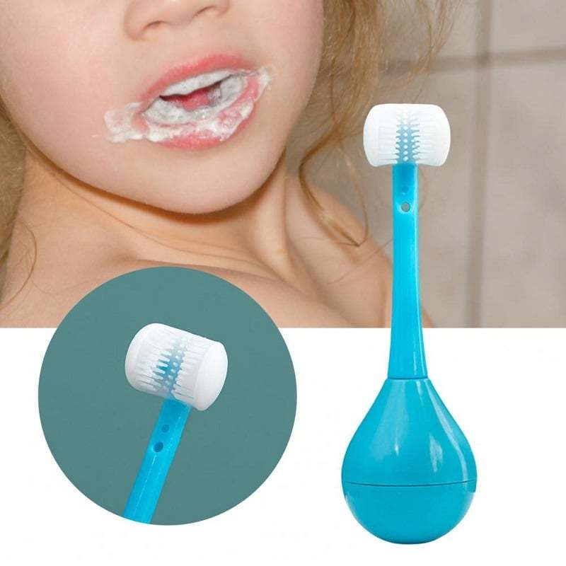 👼🏻🪥Three-sided Children's Toothbrush