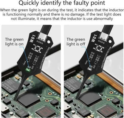 Type-C Inductance Tester Motherboard Coil Tester, Electronic Circuit Board Inductor Detector