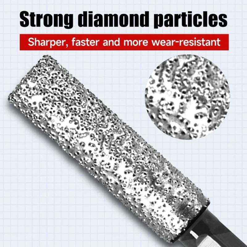 🔥2-in-1 Hexagonal Shank Brazing Dry Drilling Specialized Hole Opener