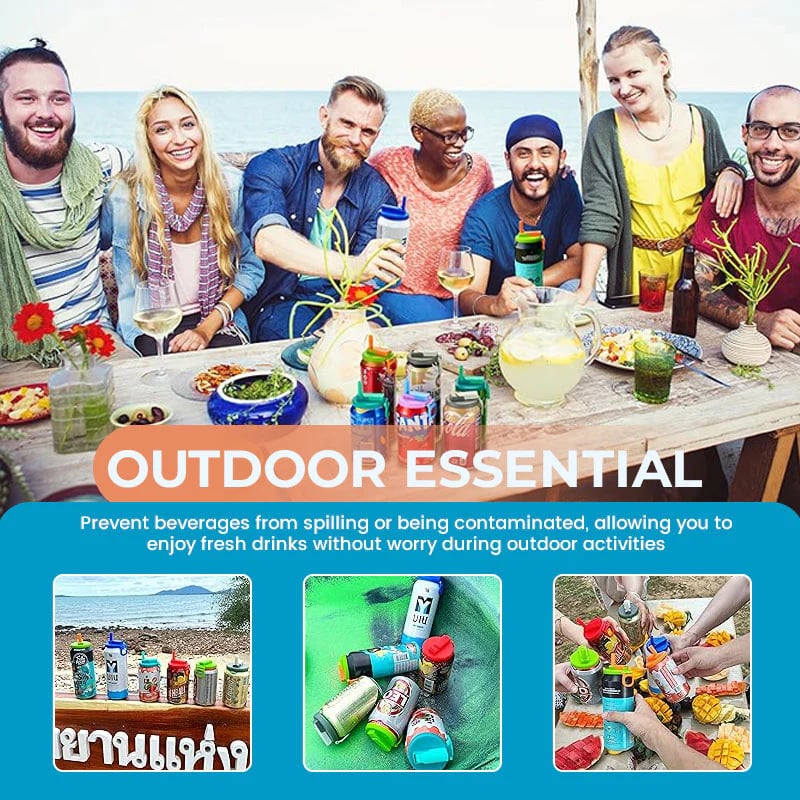 💞Straw Soda Can Lid