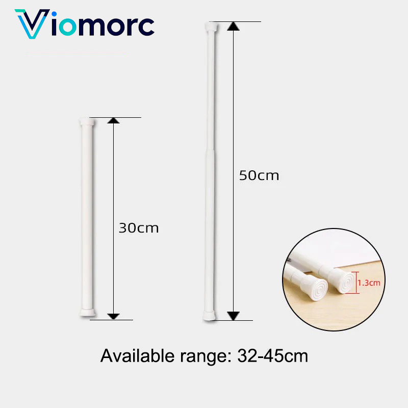 (🔥Hot Sale - 29% OFF)🔥Nail-Free Adjustable Curtain Rod Holders(Set of 2)