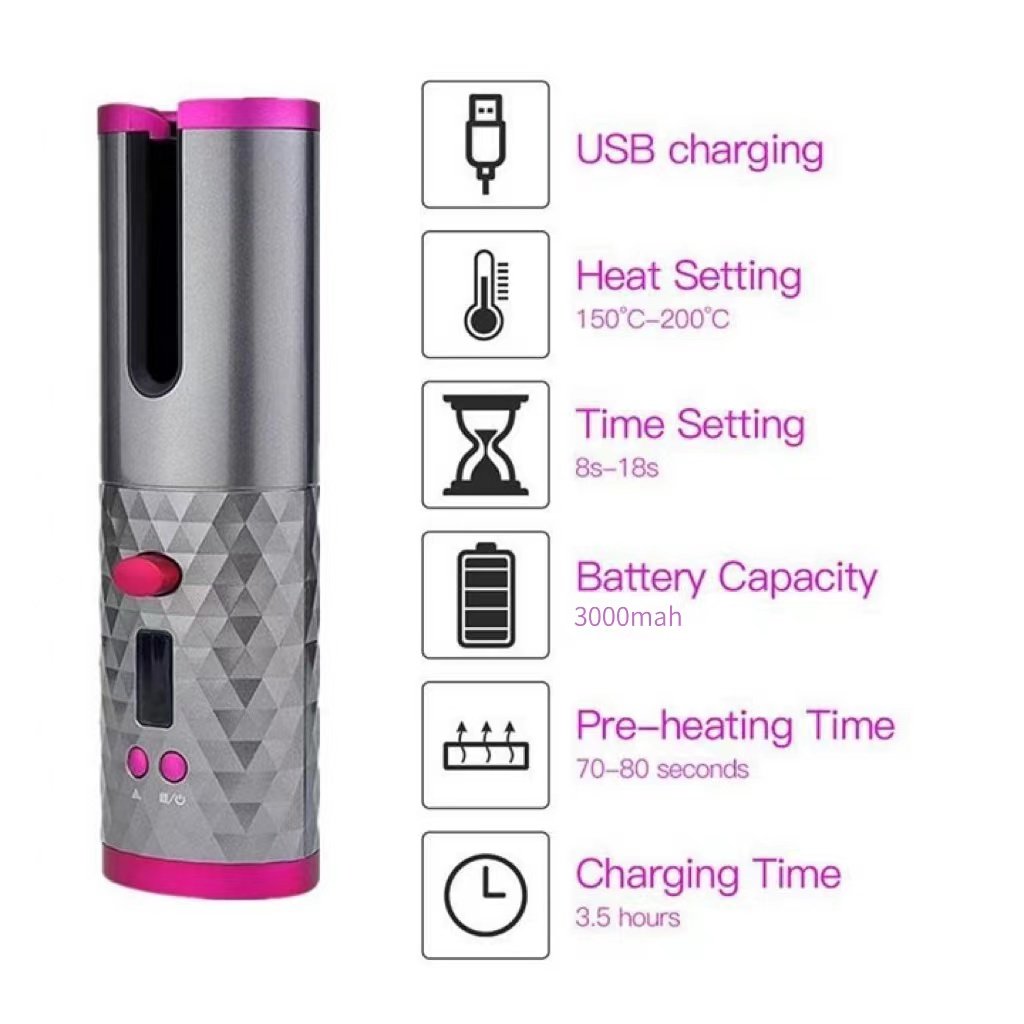 Cordless Automatic Hair Curler⭐Buy 2 Free Shipping