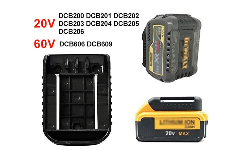 Tool Holders for Dewalt 20V/12V Drill Tool Mount Fit for Milwaukee M18 Tools Yellow