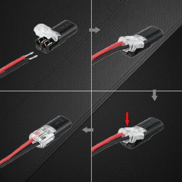 🔥LAST DAY-49% OFF🔥Double - Wire Plug-in Connector With Locking Buckle