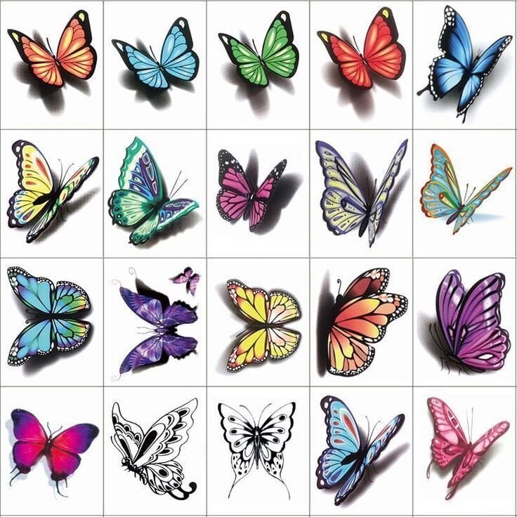 ❤️Mother's Day Sale-48% OFF - Trendy 3D Tattoo Stickers 50 PCS
