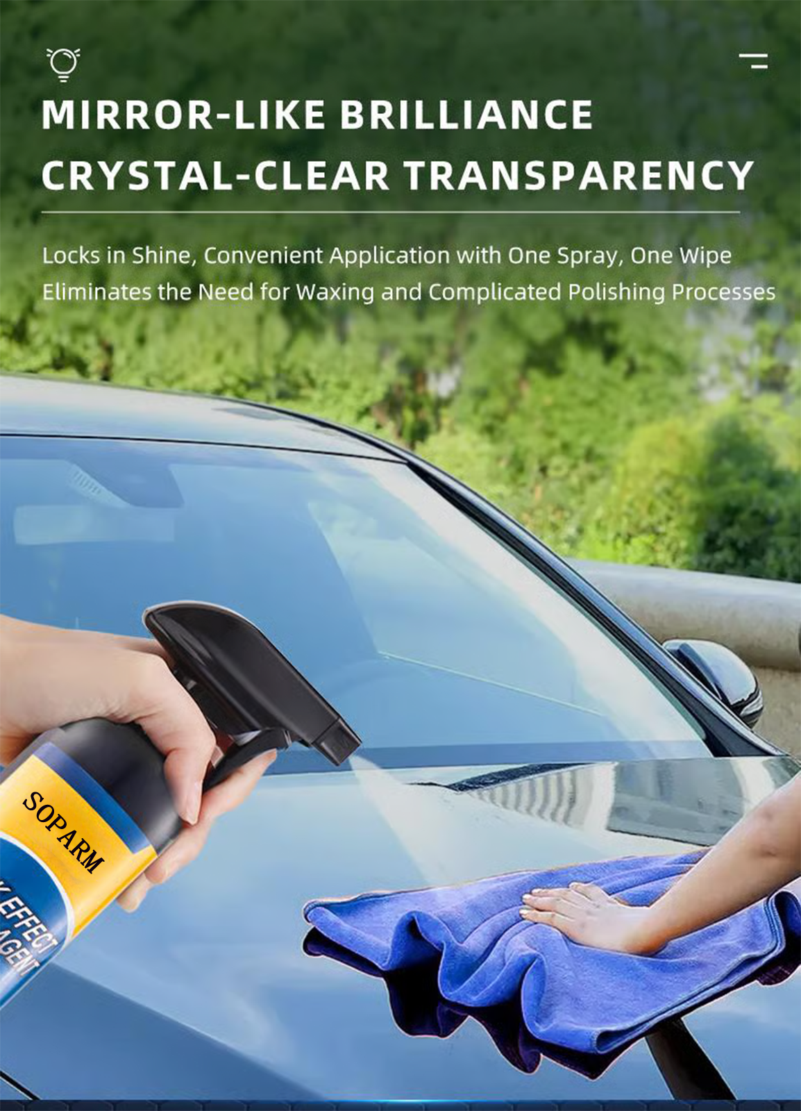 🔥Final 3 Hours: 60% OFF Advanced Car Quick-acting Coating Agent Spray