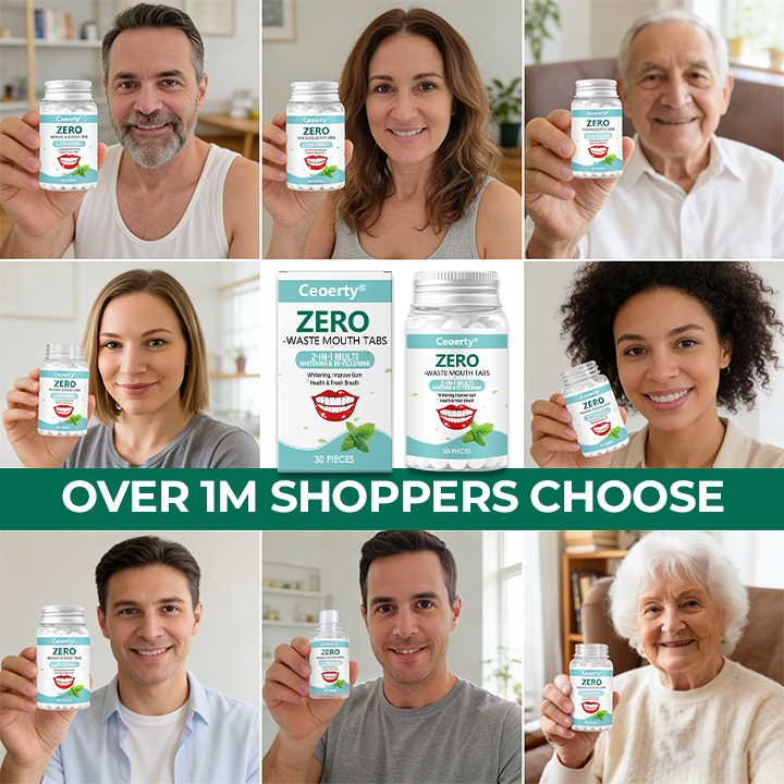 Zero-Waste Mouth Tabs