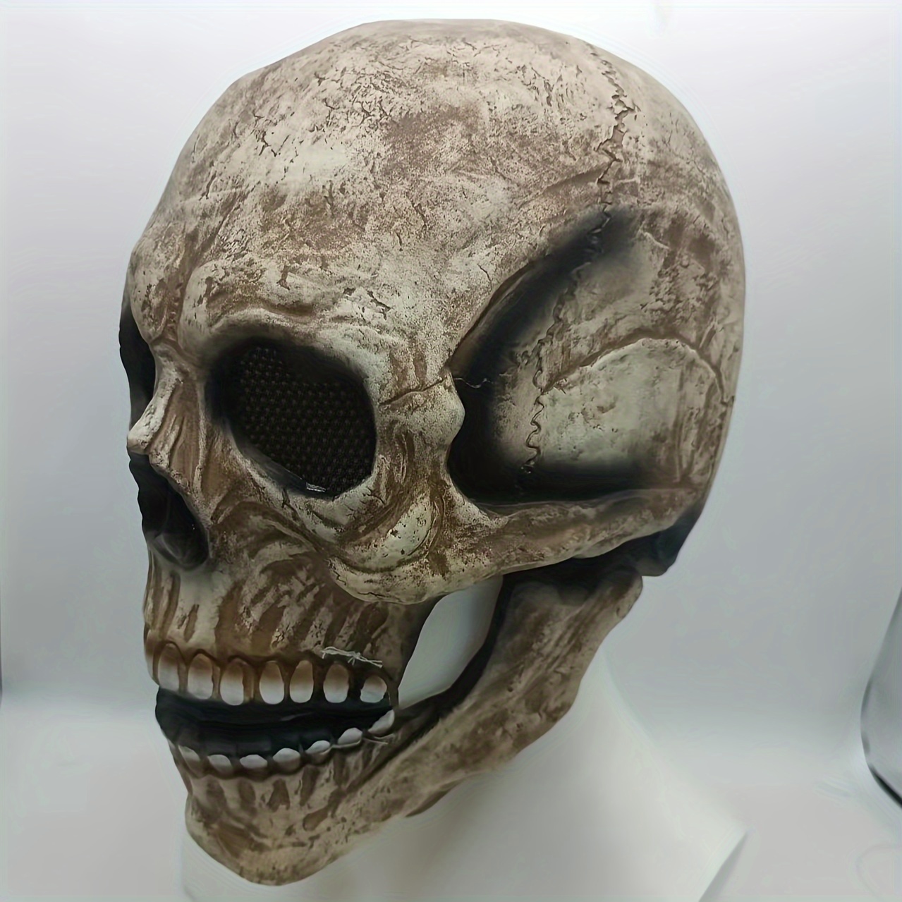 (🔥Early Halloween Promotions)Full Head Skull mask/helmet with Movable Jaw