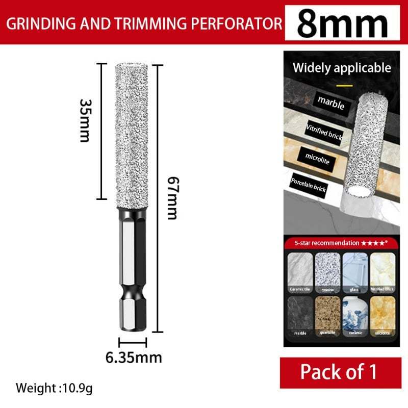 🔥2-in-1 Hexagonal Shank Brazing Dry Drilling Specialized Hole Opener