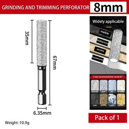 🔥2-in-1 Hexagonal Shank Brazing Dry Drilling Specialized Hole Opener