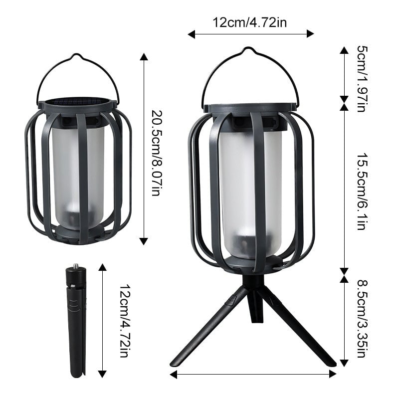 🌞2026 Promotion🔥 Solar Lantern Outdoor Light, Four Modes