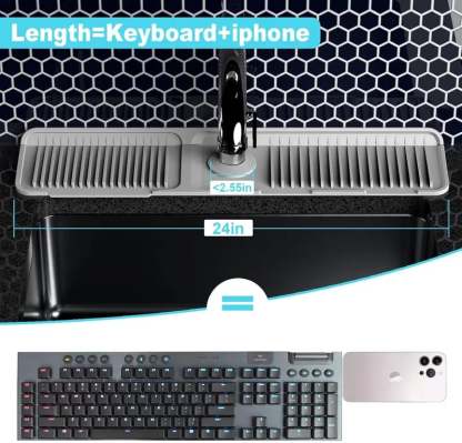 🏆Last Day 49% OFF🔥Faucet Guard & Draining Mat