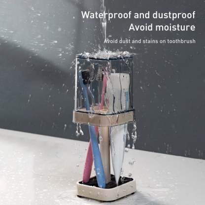 🎁 Stylish Toothbrush Holder with Cover