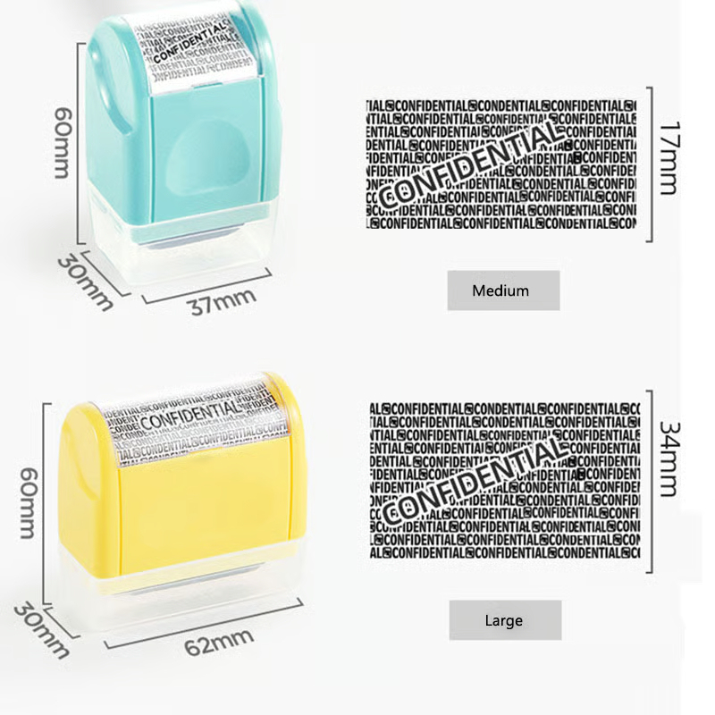 🔥Privacy Protection Security Roller Stamp — Address & Billing Info Blocker