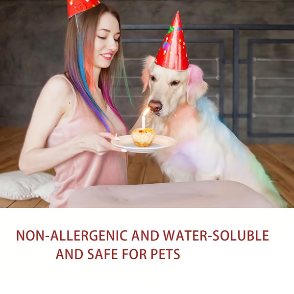 Festive Fun Hair Chalk Combs