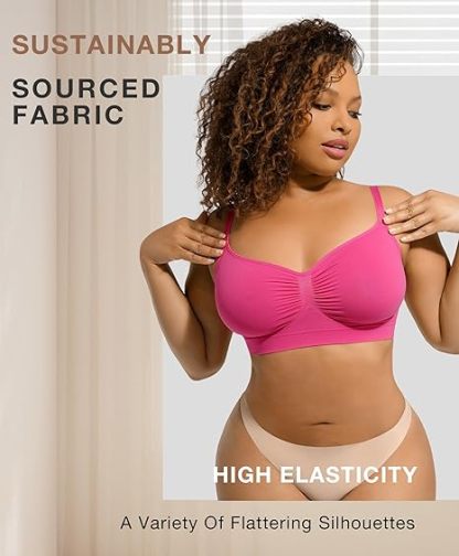 🏆Flash Sale⚡Women's Full Coverage Non-Padded Wireless Sculpt Bra