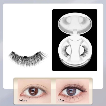 Soft Magnetic Eyelashes All-in-One Box, Reusable