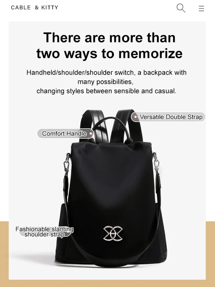 🔥🔥🔥Anti-Theft Large Capacity Backpack