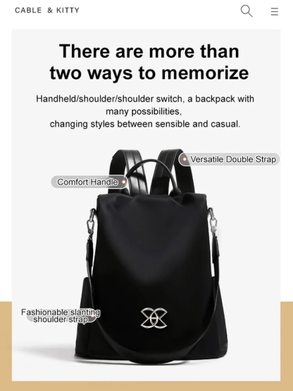 🔥🔥🔥Anti-Theft Large Capacity Backpack