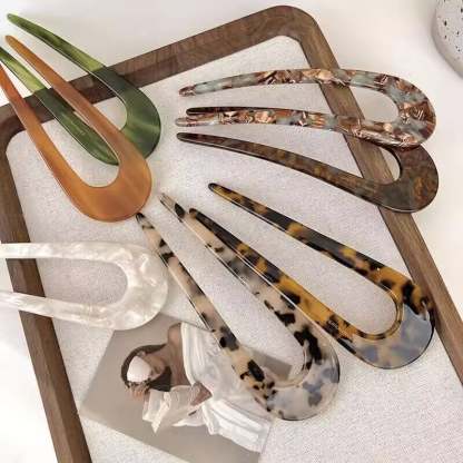 U Shape Women Hairpins Hair Clips
