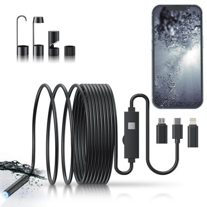 🔥This Week's Special Offer - 🔎 Plug-and-Play Endoscope Camera – Compatible with Android & iPhone & ipad for Direct Connection📱