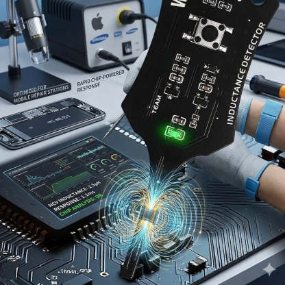Type-C Inductance Tester Motherboard Coil Tester, Electronic Circuit Board Inductor Detector