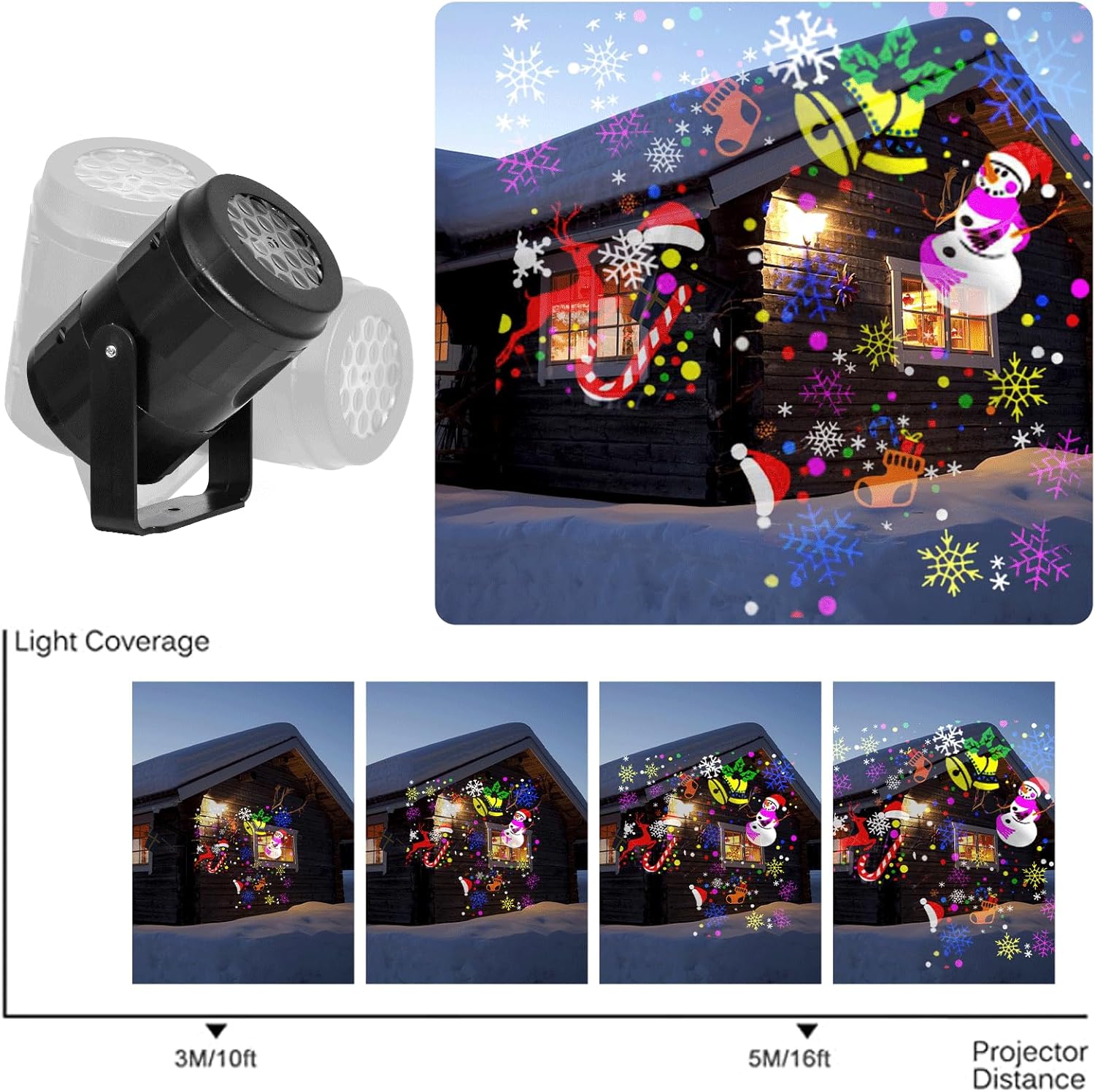 🎄🎅🔥Christmas Projector Lights🎄🎅🔥