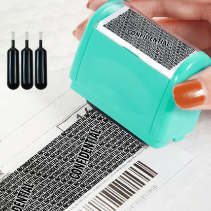 🔥Privacy Protection Security Roller Stamp — Address & Billing Info Blocker