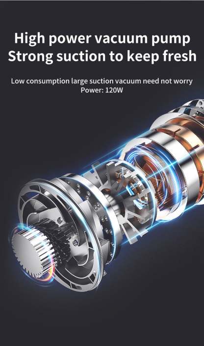 🥗 Keep Your Food Fresh – 49% OFF – ✨Mini Wireless Vacuum Sealer