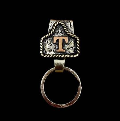 🤠Vintage Letter Keychain