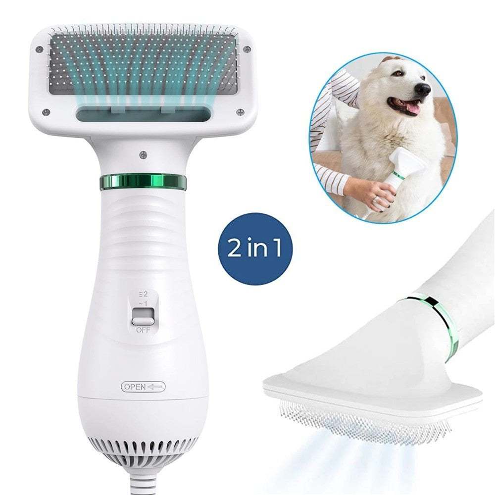 Brushy Air: 2 In 1 Dog Dryer(Send universal conversion head)