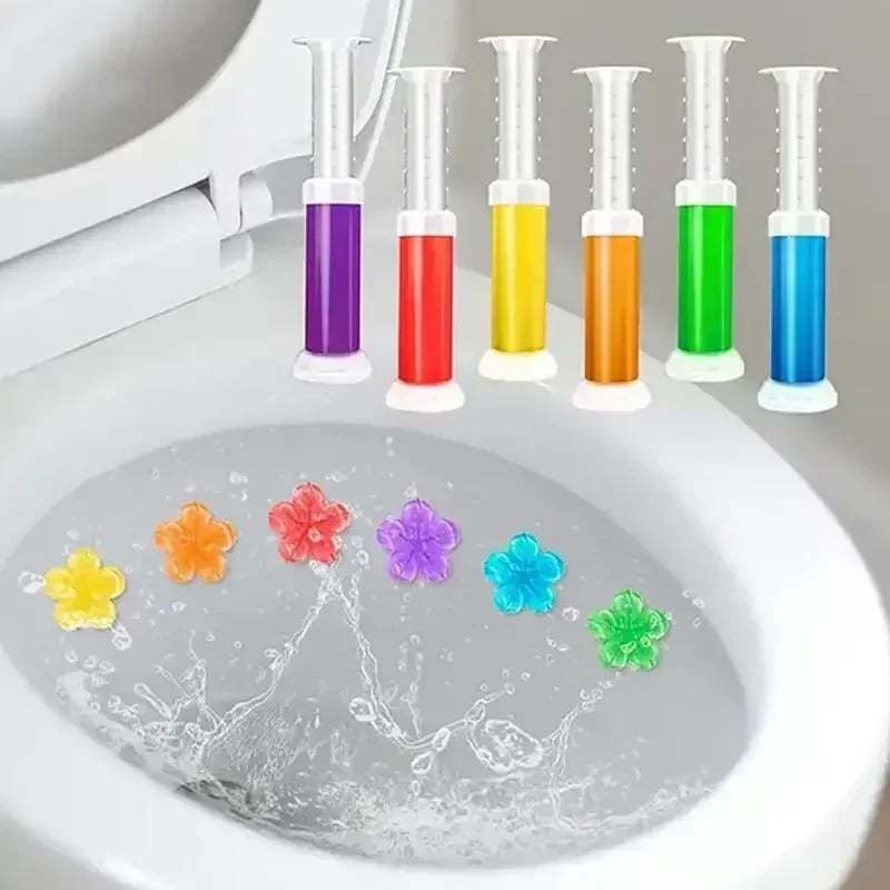 🔥Hot Sale🚽84 Flowers Toilet Cleaner Gel Stamp