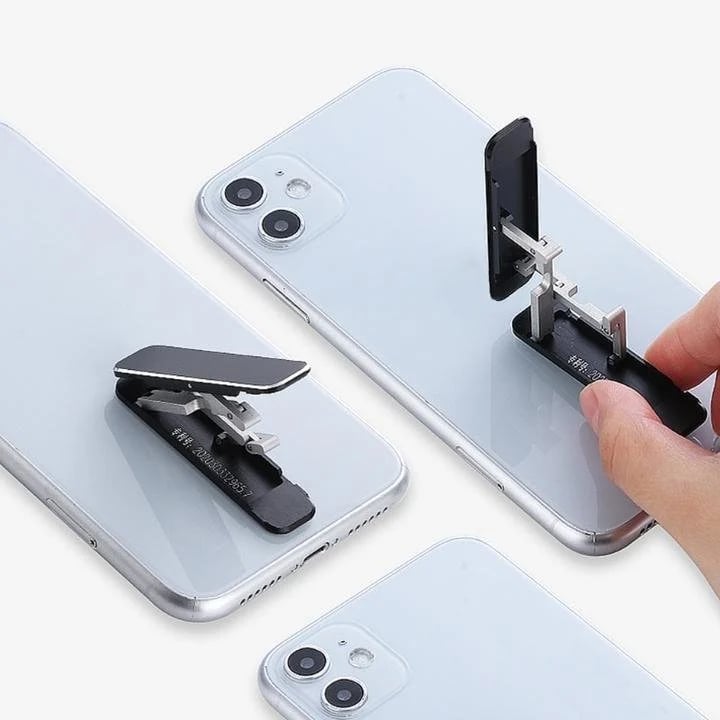 Stick-On Adjustable Phone Stand