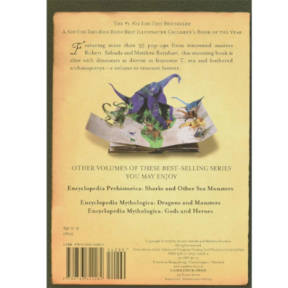🦖3D Encyclopedia Prehistorica Series🦈Dinosaurs + Sharks & Sea Monsters — Pop-Up Book