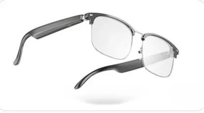 AI Translation Glasses, Wireless Smart Bluetooth Glasses, Voice Simultaneous Translation Smart Glasses Essential for Office Use