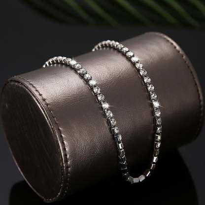 💥"Crystal' Tennis Necklace + Free Bracelet