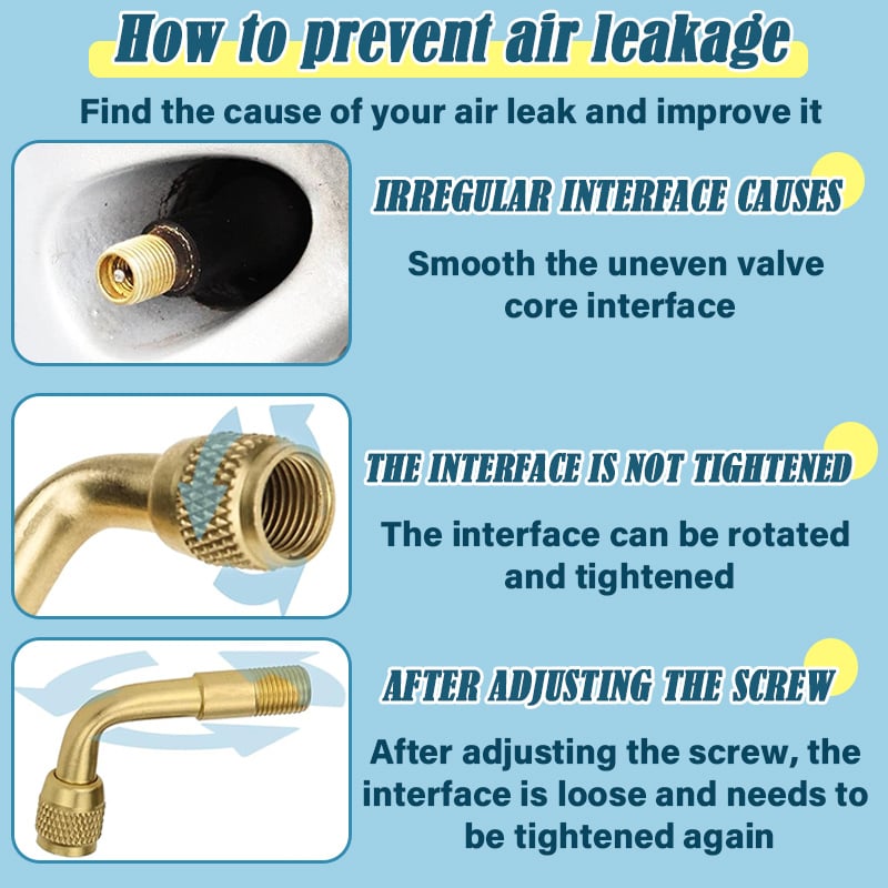 🔥Universal Tyre Valve Extension Adaptor for Car, Bike, Motorcycle, Scooter