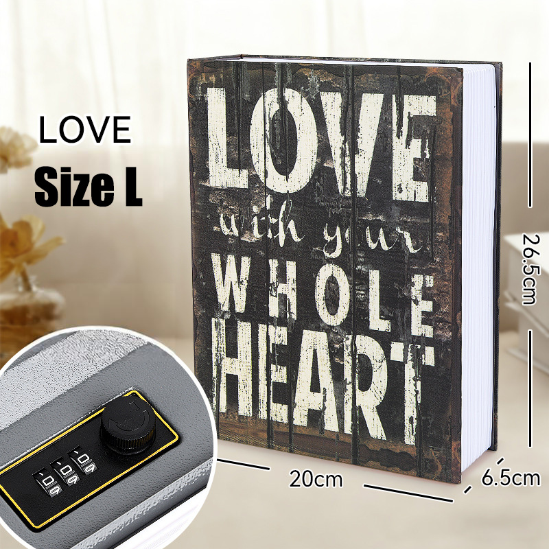 🎁Secret Book Safe – a hidden, secure storage space with a discreet design.