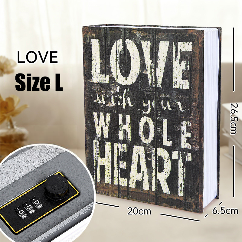 🎁Secret Book Safe – a hidden, secure storage space with a discreet design.