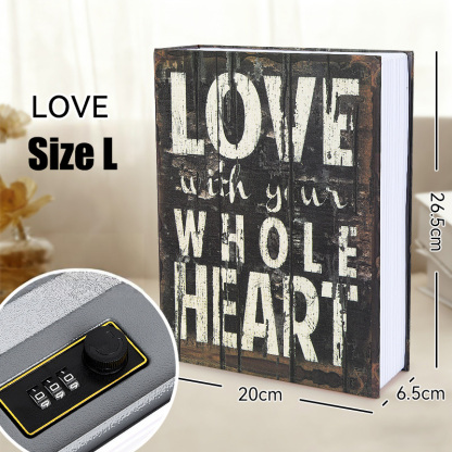 🎁Secret Book Safe – a hidden, secure storage space with a discreet design.